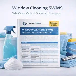 Window Cleaning SWMS – 2026 Complete Safe Work Method Statement
