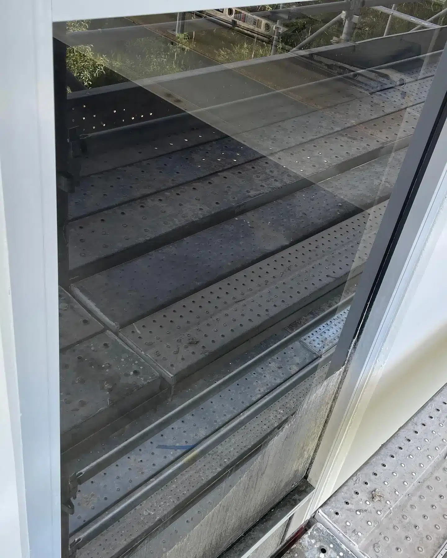 After CleansePro removed builders residue from a Gold Coast window