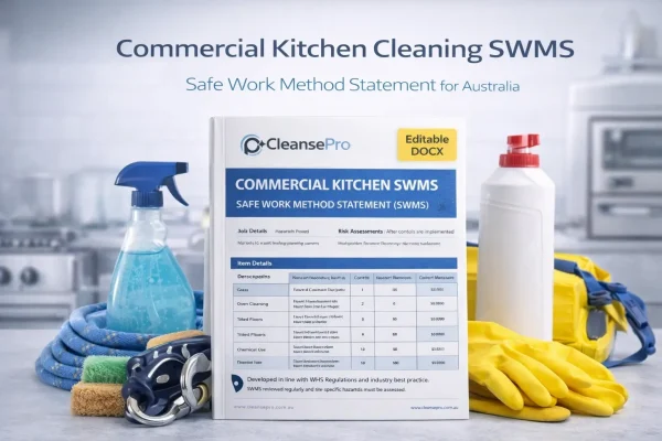 Swms Cleaning Commercial Kitchen Cleaning SWMS | Safe Work Method Statement Australia