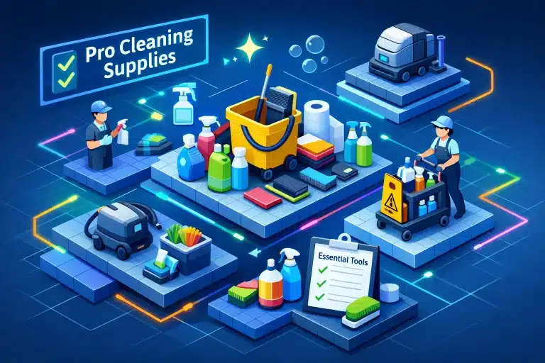 Essential Commercial Cleaning Supplies List for Pros