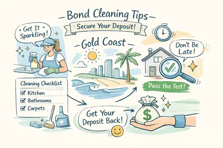 gold coast bond cleaning guider tips to secure deposit