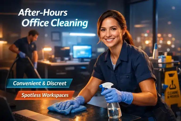 looking for office cleaning near me try after hours cleaning with cleansepro
