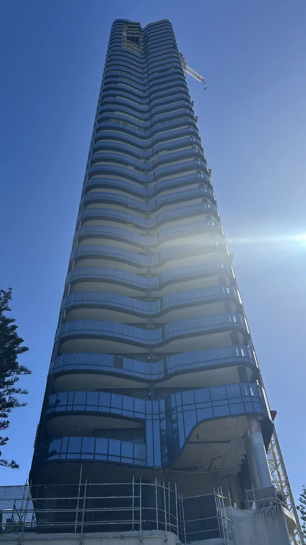 Gold Coast high rise apartment project supported by CleansePro builders cleaning